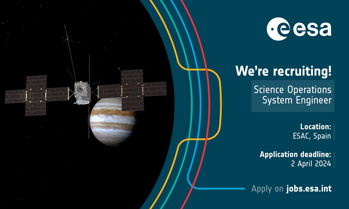 📢 #JobAlert: Science Operations System Engineer! 🚀 Ready to launch your career to new heights? We are on the lookout for a Science Operations System Engineer to help us identify and coordinate on-going and novel engineering activities and systems to the benefit of several…