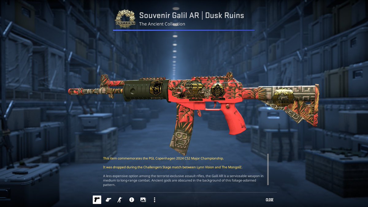 GIVEAWAY TIME!?!?

Souvenir Galil AR | Dusk Ruins #38

How to join:
✅ Like this post
✅ Follow <a href="/mynameistito/">Tito</a>
✅Retweet
✅ Comment your Fav Asia player (at the RMR or the Major)

*Drawn in 72 hours, will reroll if it seems like it was a bot*

#PGL | #Giveaway | #CSGOGiveaways |