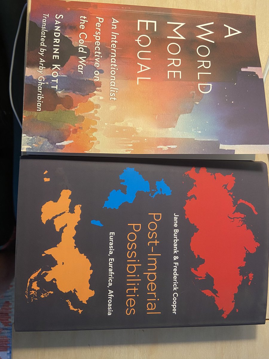 Two intriguing books just arrived in the mail! And they are related to two exciting HUM:Global events: globalhumanities.ku.dk Looking forward to the read; looking forward to the events!