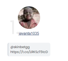 skinbetgg's tweet photo. winner:
@jayanta1035 

Retweet winners:

@lostvice
@Ianobex

https://t.co/jwLhWOuzoU

https://t.co/zwet1x8sC8 https://t.co/hG1oePRTXa