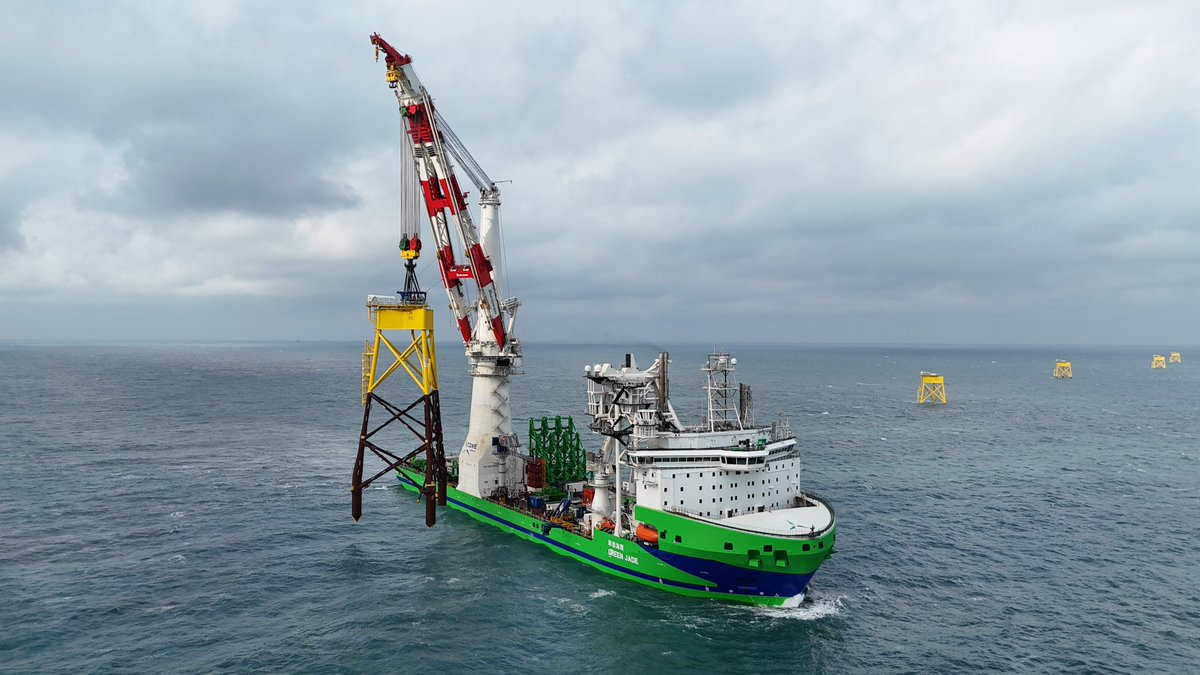 #HotOffThePress - Wärtsilä has signed a long-term Guaranteed Asset Performance agreement with CSBC-DEME Wind Engineering Co Ltd, covering its new 216 metres-long MIV, the 'Green Jade'. Find out more here 👉wartsila.com/media/news/26-…