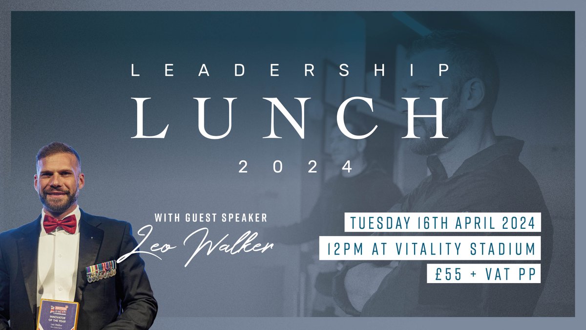 Another great event at Vitality Stadium! Book your tickets for the Leadership Lunch now 🗣️ thenet.afcb.co.uk/selection/even…