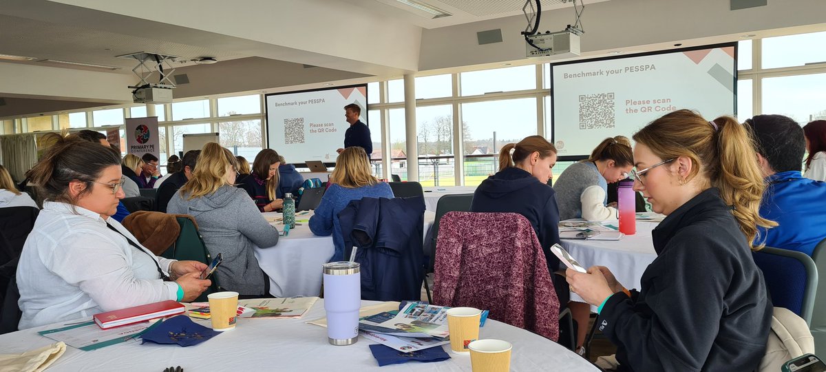 ChipSportPart's tweet photo. Delighted ๐ฅณ to be at the #primarypeconference with @PHSport ๐ looking forward to our workshops and meeting like minded people spreading the word of PE, Sport and play ๐ https://t.co/tR5OAETAGN