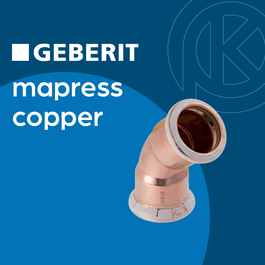@pipekit can supply a full range of @geberit Mapress fittings & pipe, including copper, stainless steel, carbon steel & CuNiFe suitable for a range of applications. 💻Available to order online ow.ly/xnGj50R1TGj #pipekit #geberit #mapress #heating #plumbing #gas