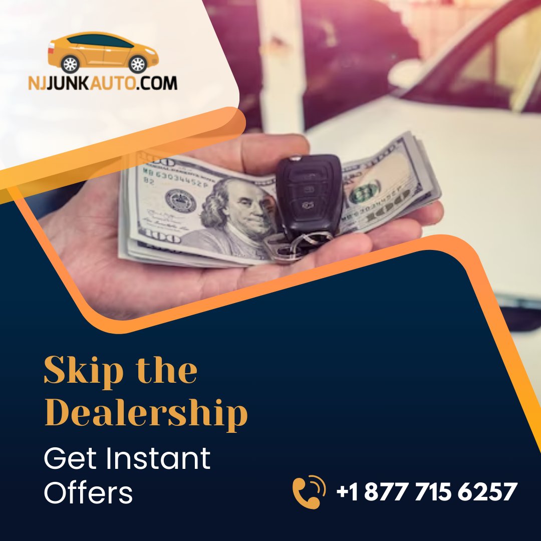 No haggling, no paperwork. We'll come to you, tow your car, and hand you  #CASH on the spot. It's that easy! Call us today +1(908) 300-3150 #sellcar #webuyallcar #instantcash #sellanycar #carremoval #instantcash #highdollarcash #wepaycashforcar