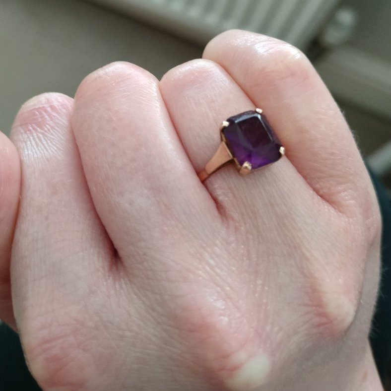 It's #EpilepsyAwarness Day, also known as #PurpleDay and I'm wearing my purple ring for a member of my family with #epilepsy. 'Over 600,000 people in the UK are living with epilepsy,' so awareness and understanding is really important. 💜Learn more ➡️epilepsysociety.org.uk