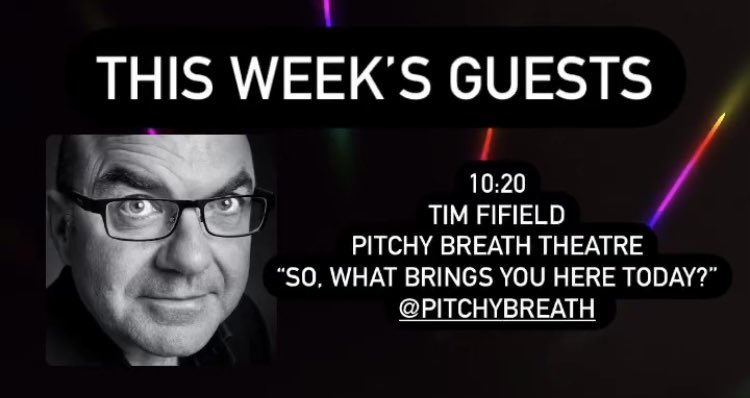 PitchyBreath's tweet photo. Don’t miss our lovely Tim chatting to @MeridianFM today at 10:20! 📻 

He’ll be discussing our upcoming show, which opens at @thehawthcrawley on 11 April! 🎭

Listen live: https://t.co/fAPIN3QNtF

#theatre #horsham #crawley #acting https://t.co/du8vrM5Fc4