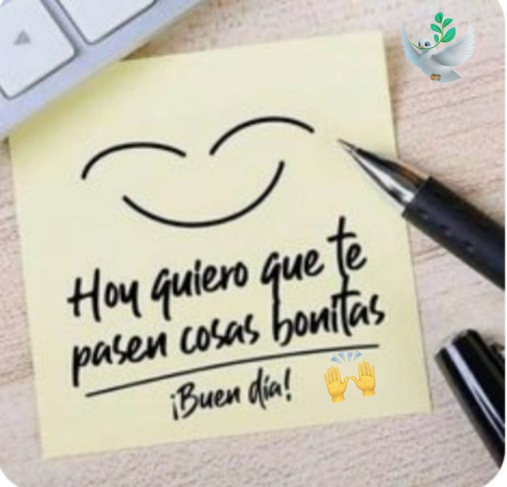 Buenos días gente !!! 🙏 🤗 🙌 🍀