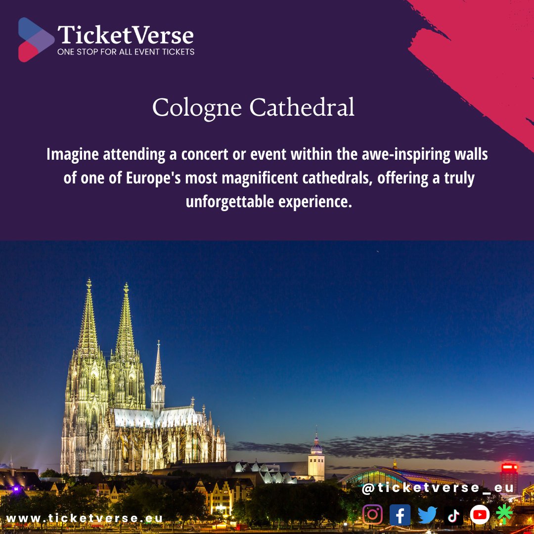 ticketverz's tweet photo. Discover Germany’s Iconic Venues!

#ticketverse #germanyvenues #germany #discovergermany #startup #europe #followusformore #countdowntolaunch https://t.co/JRRhO6zsAQ