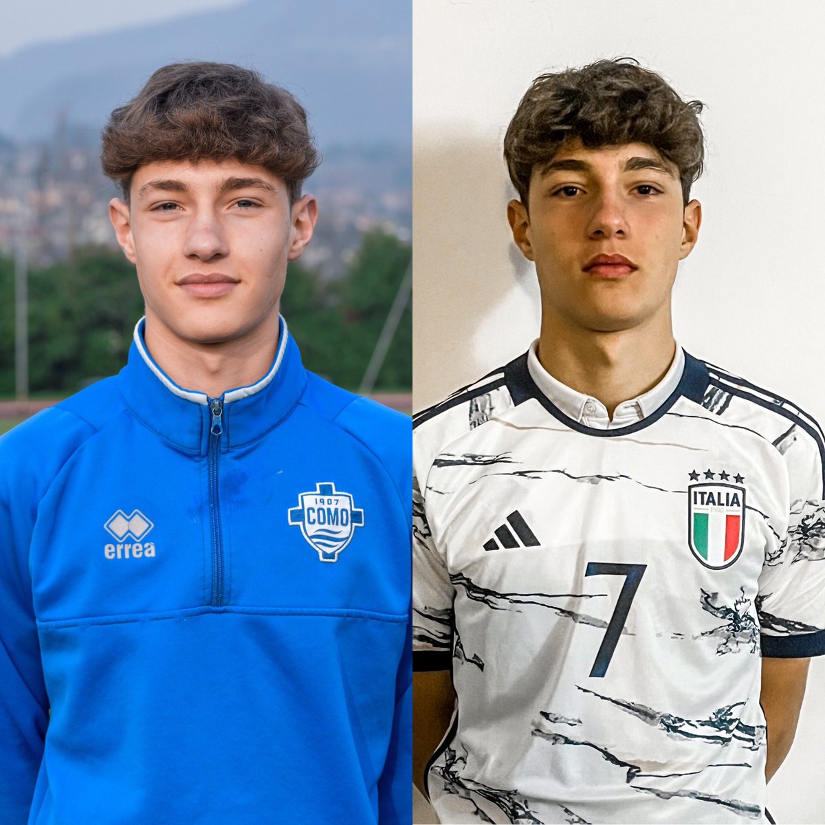 Como_1907's tweet photo. "At the end of training my coach pulled me aside and handed me a letter which said that I was called-up for the friendly against Belgium. At that moment I completely lost it! I was surprised, happy, scared, excited, confused and my pulse was racing. The first thing I did was call my parents."

Matteo Papaccioli, Italian-Brazilian midfielder of the U16 of Como 1907 was called up by the Italian national team in February and even scored against Belgium.

Read more ➡️ https://t.co/3iMmnO7KzI