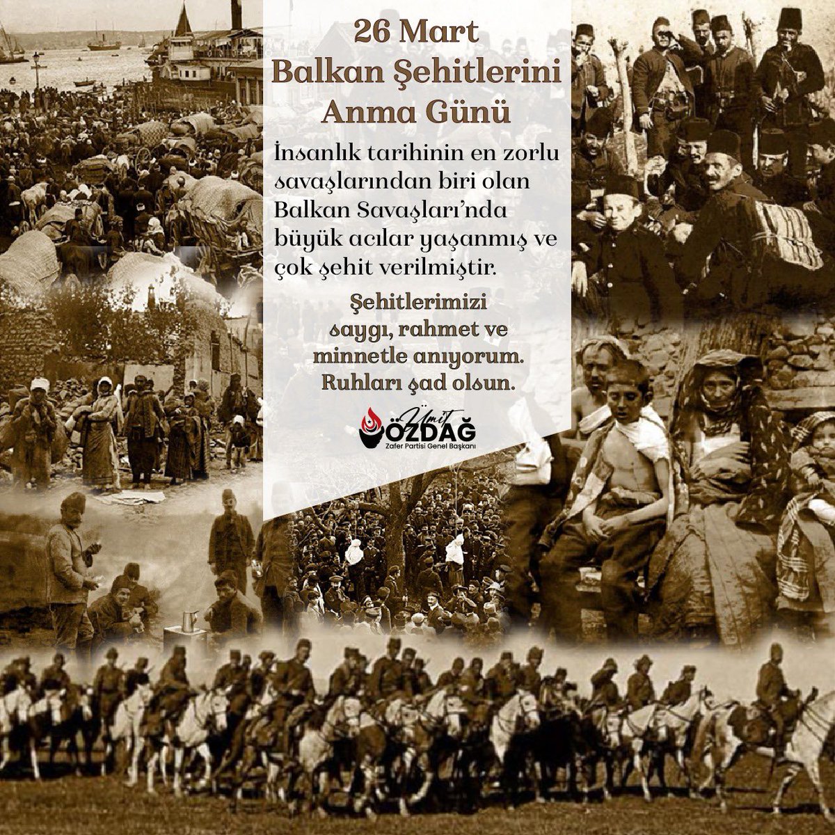 Rumeli’de 1820-1913 arasına yaşanan Türk soykırımı insanlık tarihinin en büyük soykırımıdır. Unutmadık Unutmayacağız. <a href="/zaferpartisi/">Zafer Partisi</a>