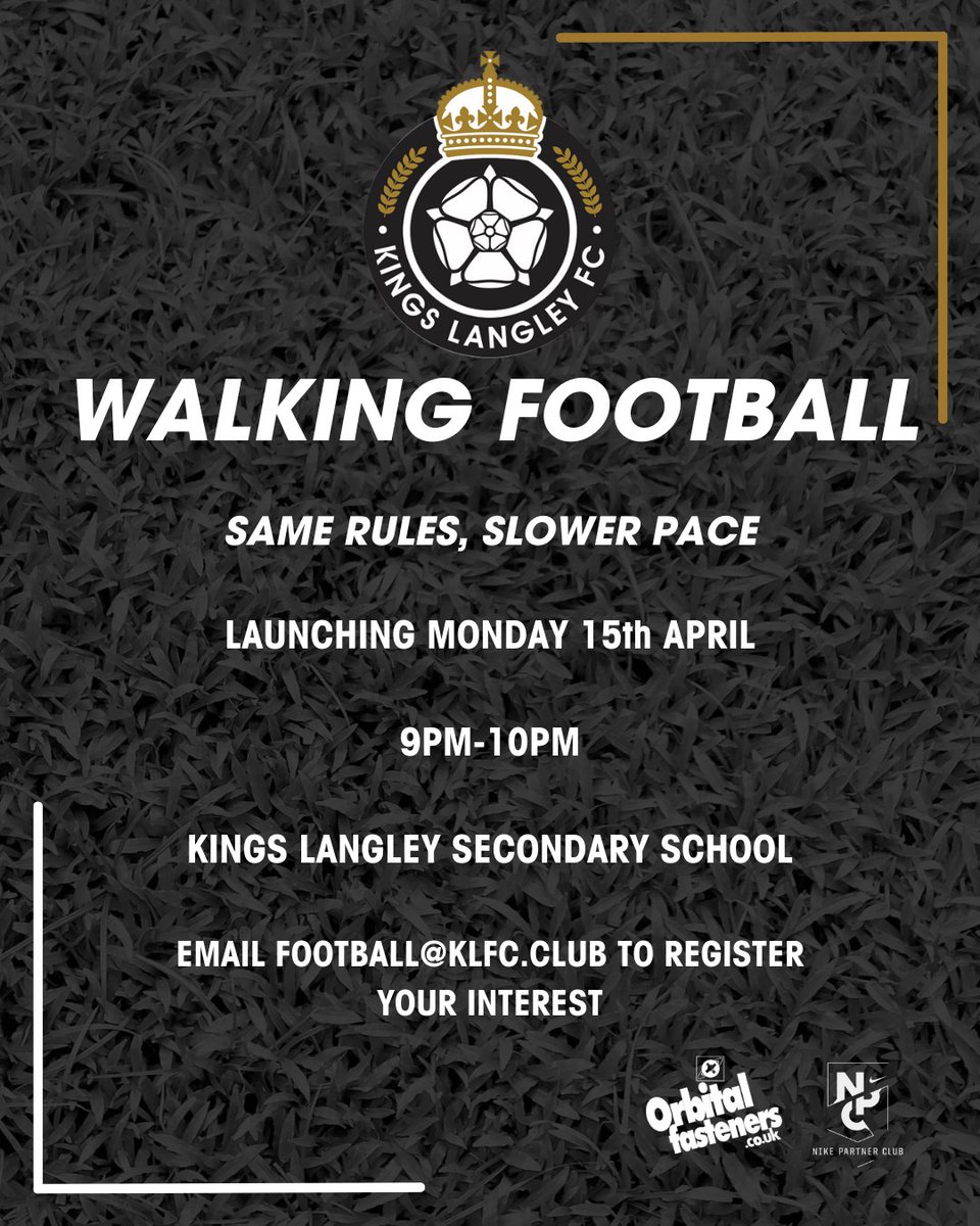 Over 50 but still wanting to play football? On Monday 15th April, we will be launching our brand new Walking Football sessions. The aim of these sessions is to create a sociable, fun, and active environment for anyone over the age of 50 living in the local community to…