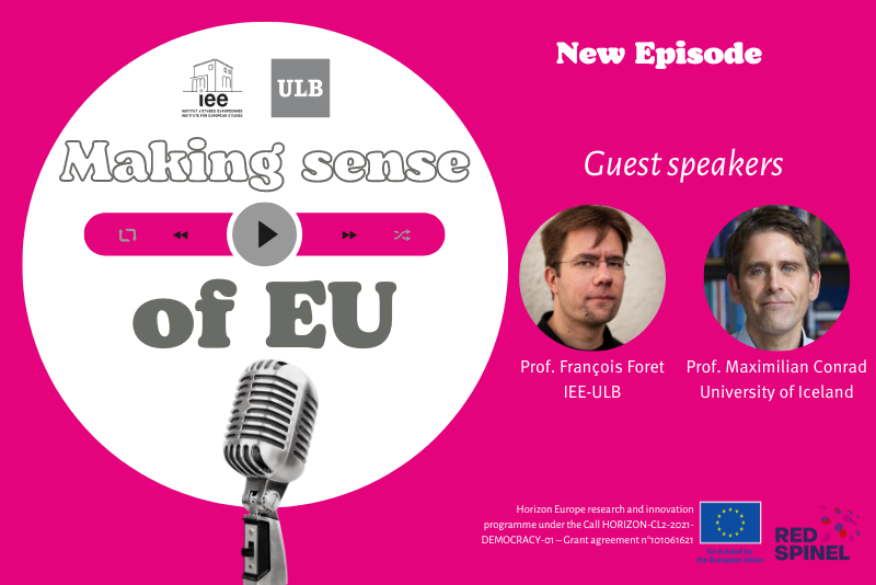 🎧The latest episode of the Podcast 'Making Sense of EU' is out ! 🎙To help us make sense of the stories being told about European democracies and their values, we welcome professors François Foret & Maximilian Conrad. Lister here👉 podcast.ausha.co/making-sense-o…