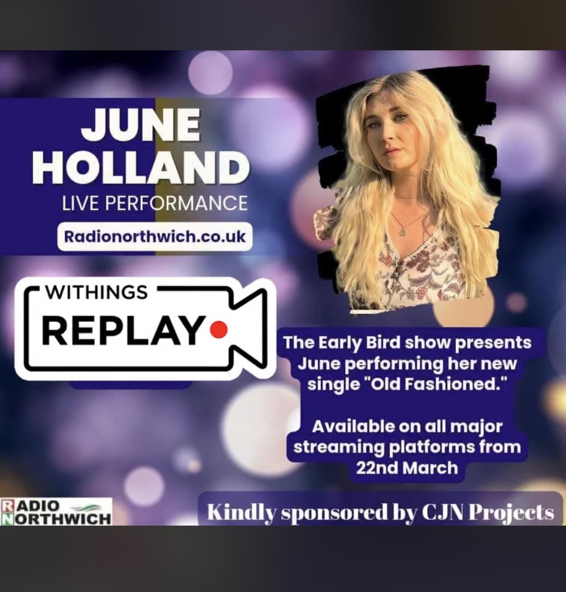 juneholland_'s tweet image. And straight after that Sarah Milly’s Early Bird show will be getting replayed 1-3pm so if you missed our interview and my live performance of my new single please be sure to tune in. I should be on around 2pm! 😁

radionorthwich.co.uk/player/

#radiointerview #ontheradio #NewMusic