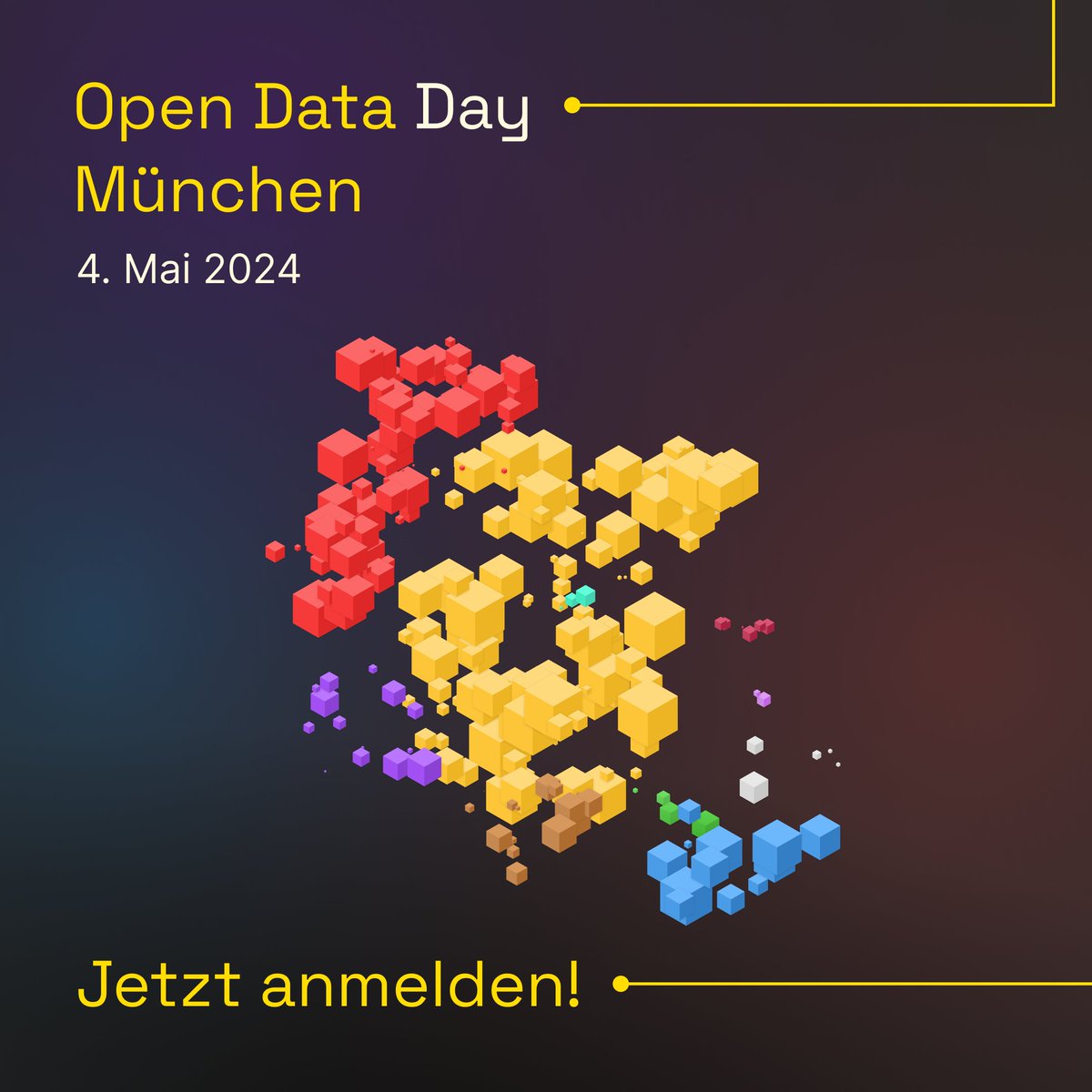 byte.bayern (@bytebayern) on Twitter photo 📅 In 1 Monat ist #OpenDataDay! Taucht mit uns, der <a href="/StadtMuenchen/">Stadt München</a> & dem OK Lab in die Welt der Daten ein. Vorträge & Workshops zu AI, Open Science, Kultur & mehr warten am 4.5.2024. Sichert euren Platz 👉 veranstaltungen.muenchen.de/rit/veranstalt… Fragen? ➡️ openbydata@byte.bayern #bytethesystem 📅 In 1 Monat ist #OpenDataDay! Taucht mit uns, der <a href="/StadtMuenchen/">Stadt München</a> & dem OK Lab in die Welt der Daten ein. Vorträge & Workshops zu AI, Open Science, Kultur & mehr warten am 4.5.2024. Sichert euren Platz 👉 veranstaltungen.muenchen.de/rit/veranstalt… Fragen? ➡️ openbydata@byte.bayern #bytethesystem