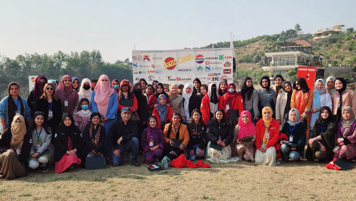 Women empowerment is about breaking down barriers and creating a world where women can work equally. Our female delegate across Pakistan from Trek 5.0. Pakistan’s Largest Youth Leadership Bootcamp. Hum Heroes Hain ! Hum Hain Pakistan 🇵🇰 Join us next on Trek 6.0 coming this