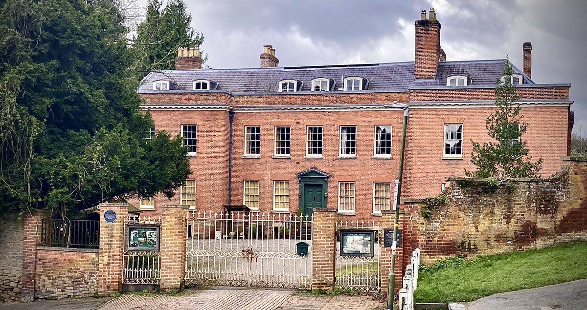 Dinham House, Ludlow, Shropshire. Lucien Bonaparte, brother of Napoleon, lived here in 1810. #Napoleon