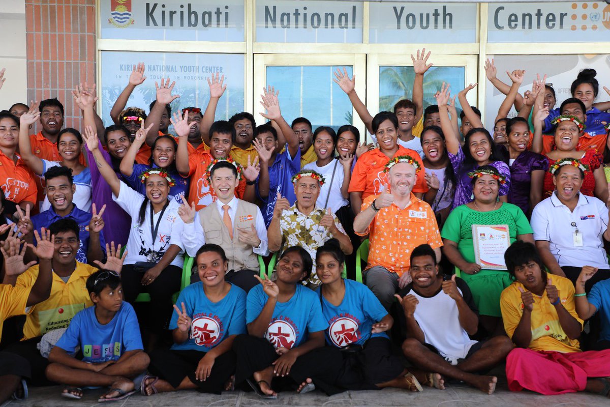 Young people must be empowered and enabled to become drivers of change. I was pleased to officially open the first-ever National Youth Centre in #Kiribati today. The centre, supported by @UNFPA, provides young people an enabling space to actively engage and innovate as…