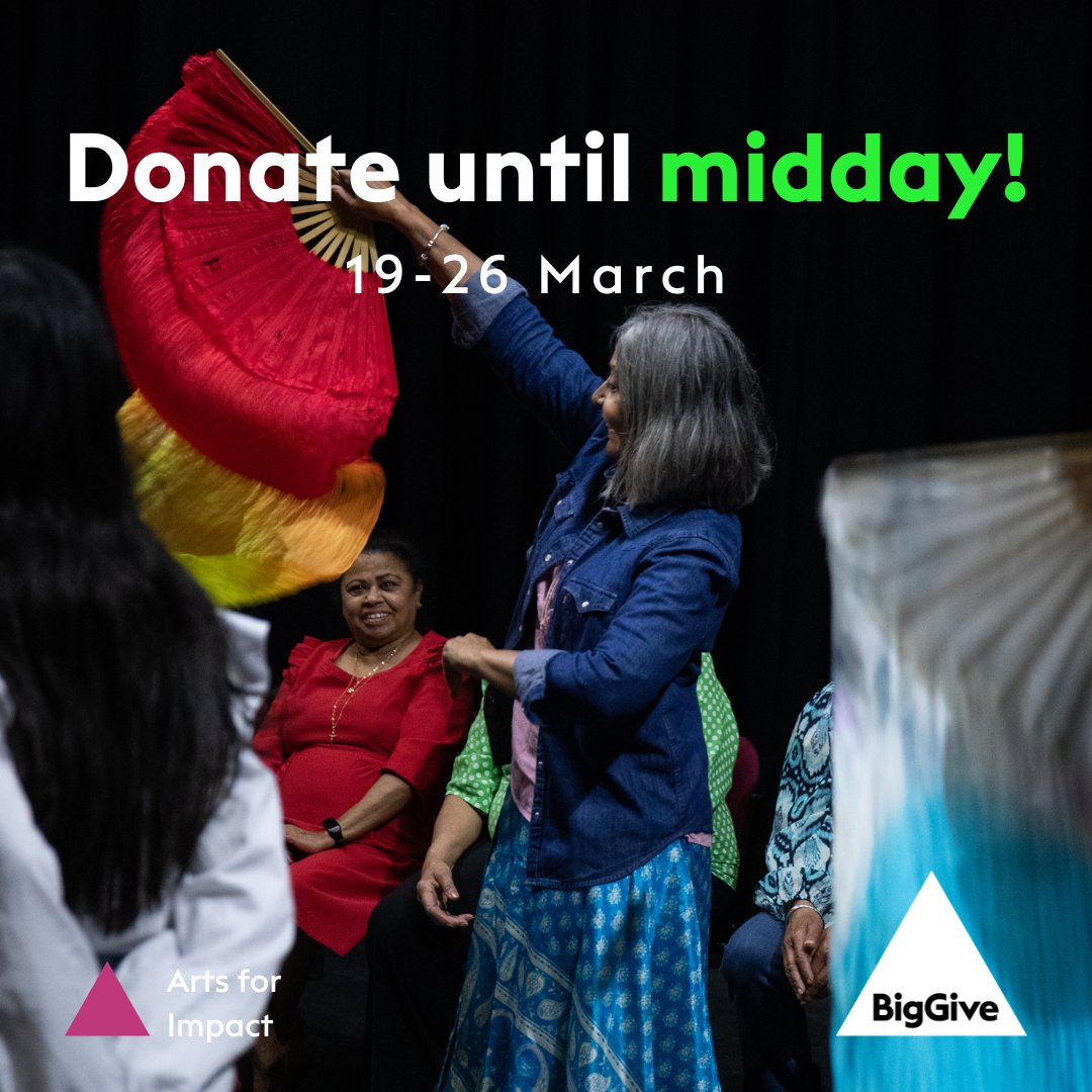 Donations are still being accepted, but only until midday! ⏰

Any additional funds will significantly enhance our capacity to support the Routes to Roots project, which advocates for diversity in the arts &amp; to amplify voices from the South Asian community.

🔗Donate link in bio