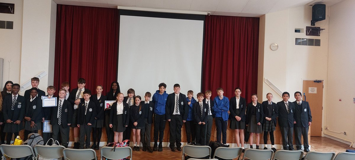 Really proud of all the year 7 and 8 students receiving their sports colours this morning. Too many to get in a picture!!