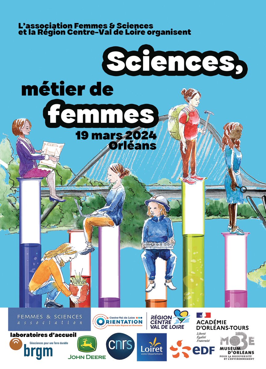 #FemmesenScience. Montrer par l’exemple que tous les métiers scientifiques sont mixtes. 6 lycéennes du lycée Pothier d'Orléans ont rencontré Marylène Bertrand, Ingénieur de Recherche de l'équipe 'RMN des biomolécules' du @CBM_UPR4301. @FemmesSciences @DR08_CNRS @CNRSchimie