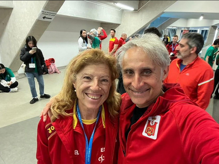 🤩 Cinc atletes del cub han representat a Espanya al Campionat d’Europa Màster

🥇Jordi Bedmar al Triple W55
🥇Marta Camps als 3000m W50
🥉Lluïsa Casanovas a l’Alçada W70
  4a al Triple
  6a a la Llargada
  13a als 60mll
- José Cantó 4t al 4x200mll, 25é als 400mll i 36é als 60mll