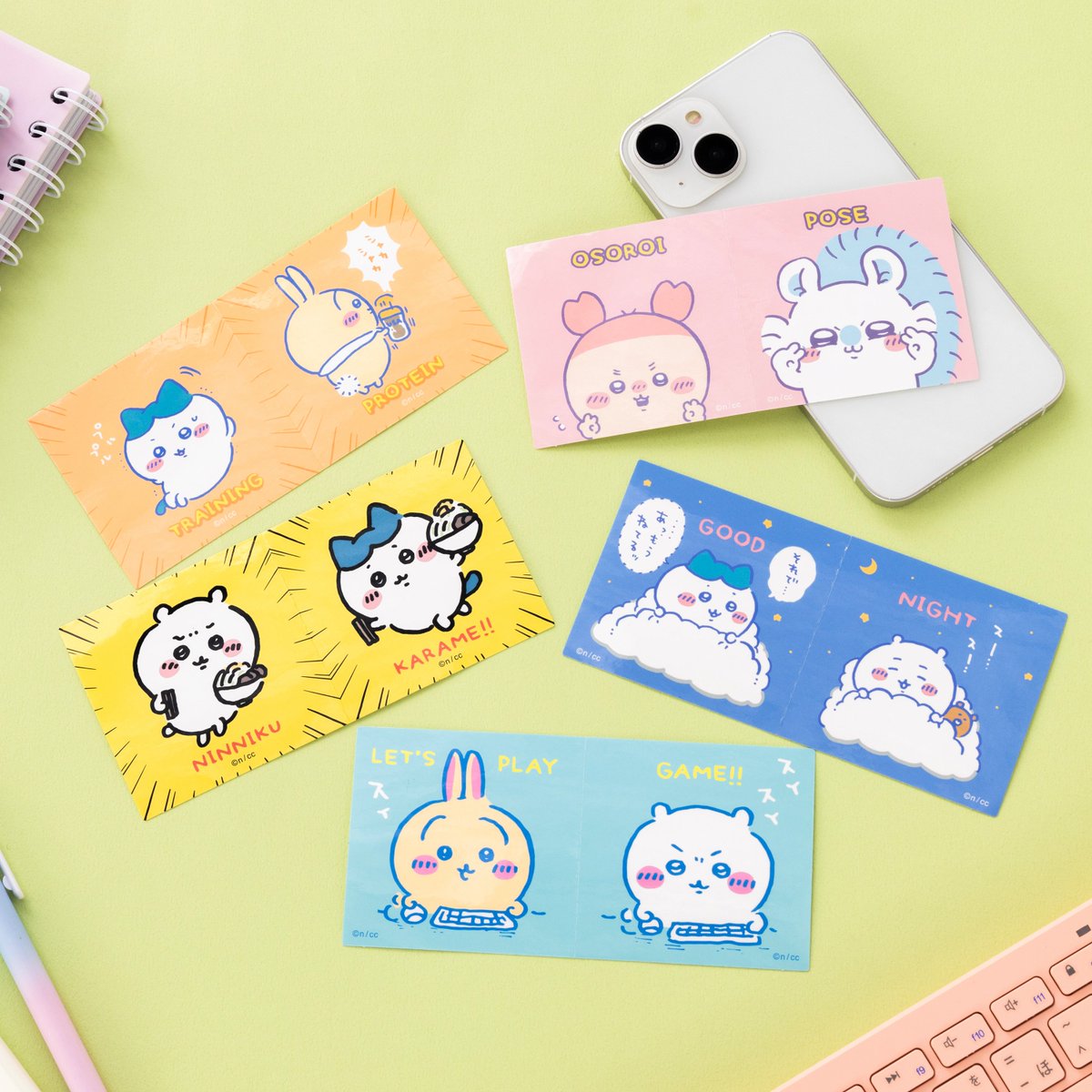 3683ちいかわ第2弾 コメダ コラボ シール ステッカー 新品未開封