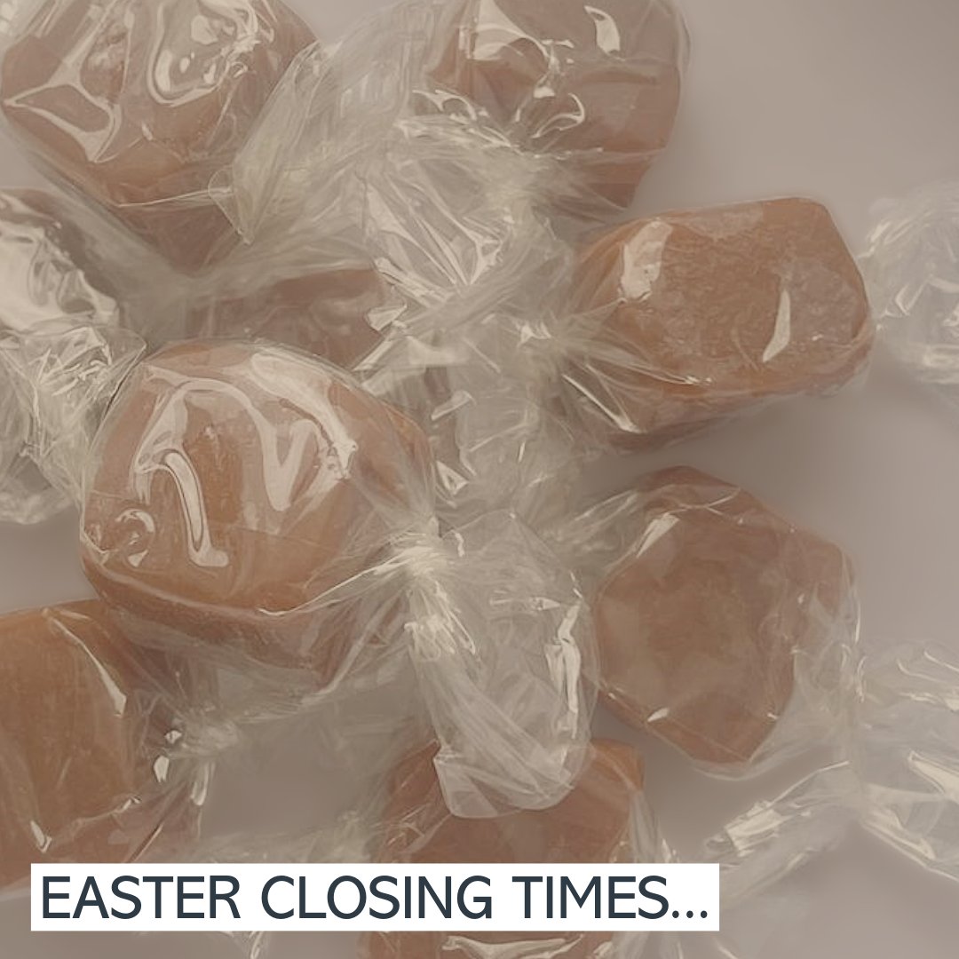 Just a heads up that we’re closing for Easter weekend!

Any orders placed after 12 noon on Thursday will not be despatched until we are back on Tuesday the 2nd April.

So, make sure you get your Easter orders in as soon as possible.

#Meltinglydelicious #Handmadeinscotland