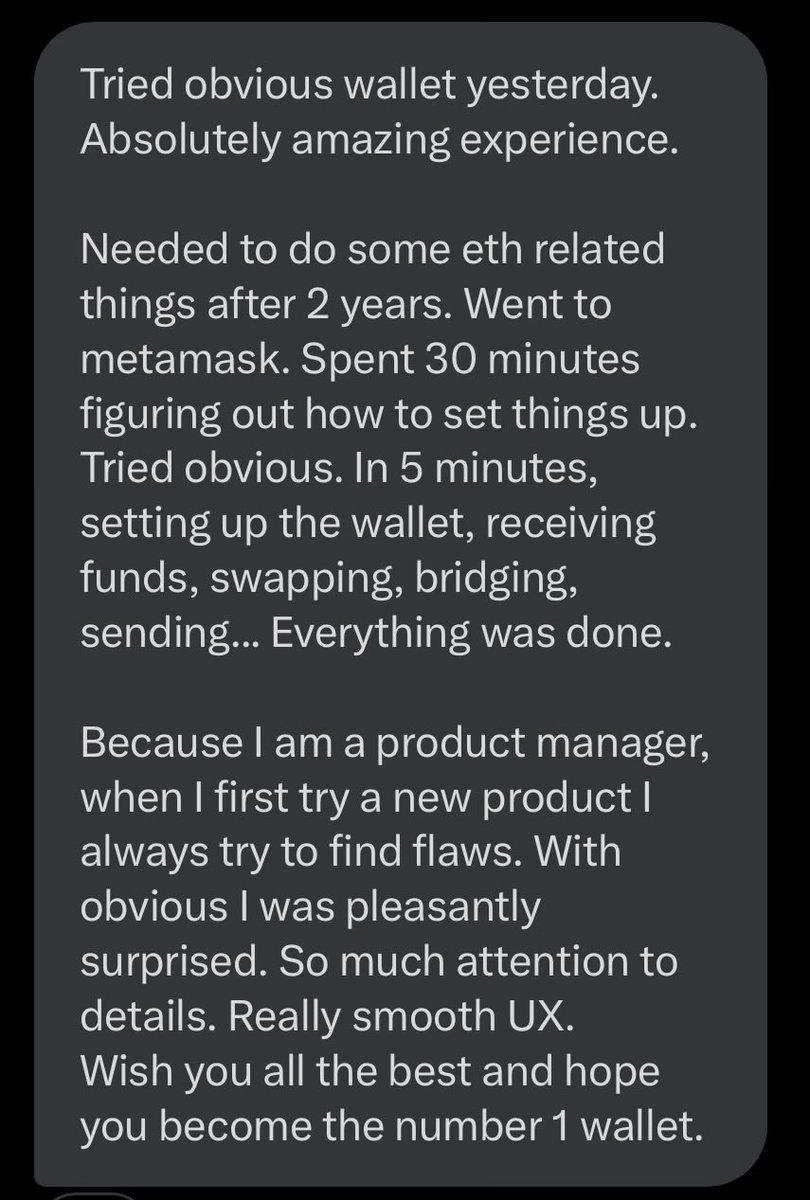 itsobvioustech's tweet photo. This is what people tell us when they try Obvious. Try Obvious today and tell us what you feel. https://t.co/YMkAcQKe1S
