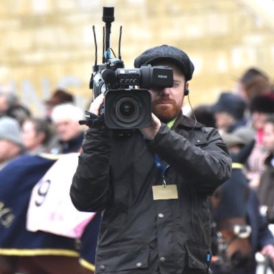 #NewProfilePic by @stevechalles #FocusedFace #Cameraman #TV #HorseRacing #Cheltenham #outsidebroadcast
