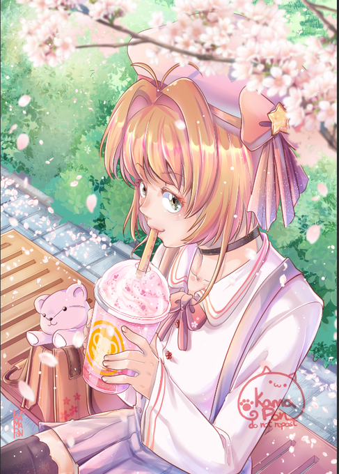 kamapon's tweet image. It's sakura season again!
(originally made for P/atreon)

#CLAMP #CCS #neuh #cardcaptorsakura