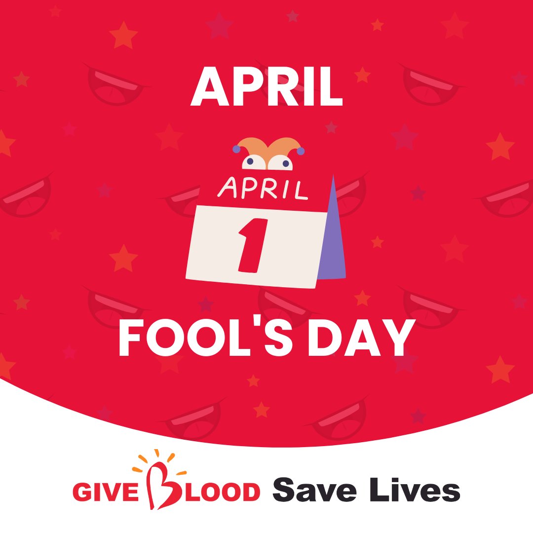 This year we're not playing pranks - we're saving lives 👍 Swap your whoopee cushion for a donation chair and donate blood, no joke, your blood can be the ultimate gift 🎁 Schedule your appointment today 👏 Book online now: bit.ly/GiveBloodNI 🩸❤️ #AprilFoolsDay #GiveBlood