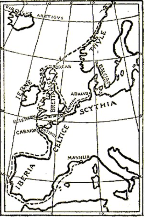 ilesBermond's tweet photo. Pythéas, explorateur intrépide, vogua dans les mers du nord vers 325 av. J.-C., #Cartographie et héritage précieux cf #Strabon #Pline l'Ancien. Ses mots révèlent les mystères des pôles, des marées et des peuples nordiques 🌊🗺️ #Exploration #HistoireAncienne #Marseille #îleBermond https://t.co/6Y01Vb6LgH