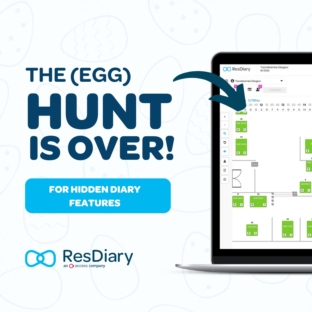 🐰 It may be Easter week but we're calling off the egg-hunt to reveal 6 hidden gems of our own, all in the ResDiary booking system. The rewards may be sweeter than chocolate! eu1.hubs.ly/H08fSTw0 #EasterEggs #HospitalityTech