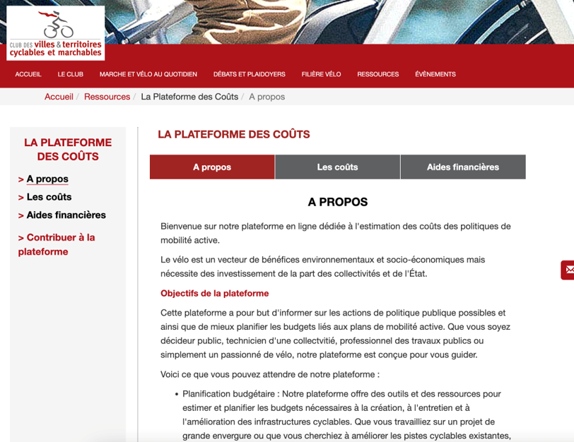 🗓 Save the date : lancement de la plateforme numérique du guide des coûts “Investir pour le vélo”

➡ L’ambition cyclable, combien ça coûte ? 

On vous donne donc rendez-vous le 25 avril de 15h à 16h30 pour découvrir ce nouvel outil 👉 forms.gle/v6FKm6v4aNGBZb…