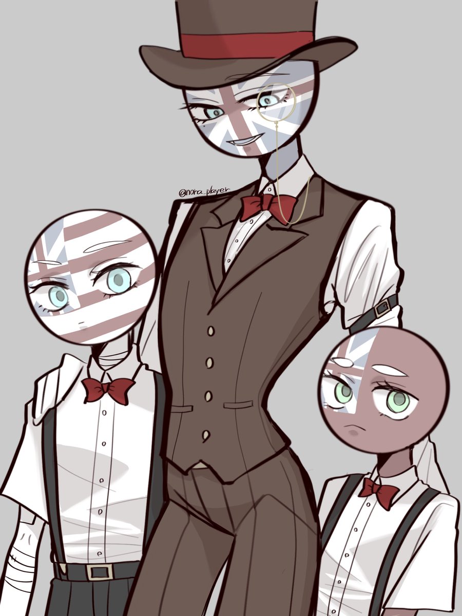 「#CountryHumans  When you're spending eve」|🏳️野良🏳️のイラスト