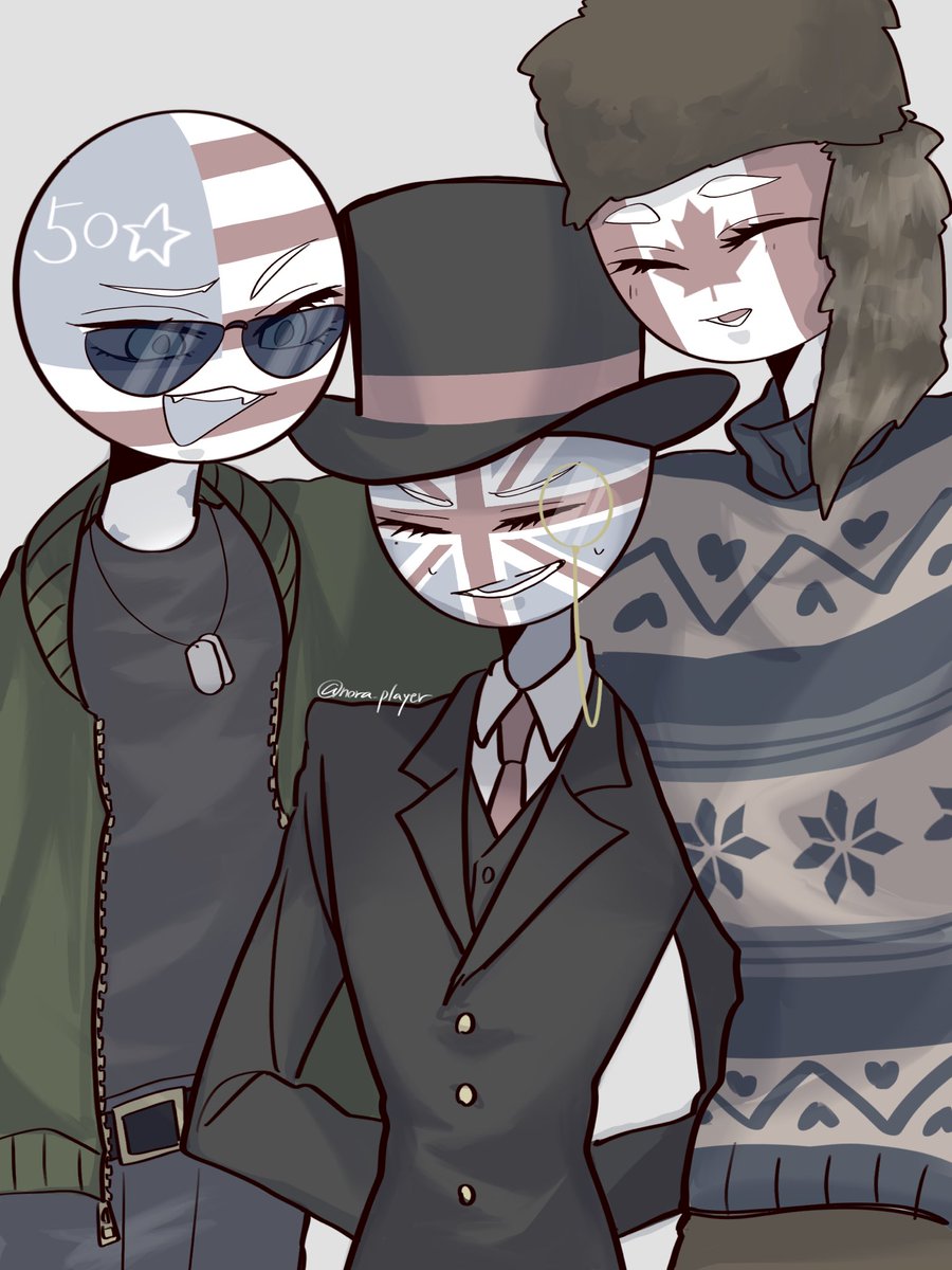 「#CountryHumans  When you're spending eve」|🏳️野良🏳️のイラスト