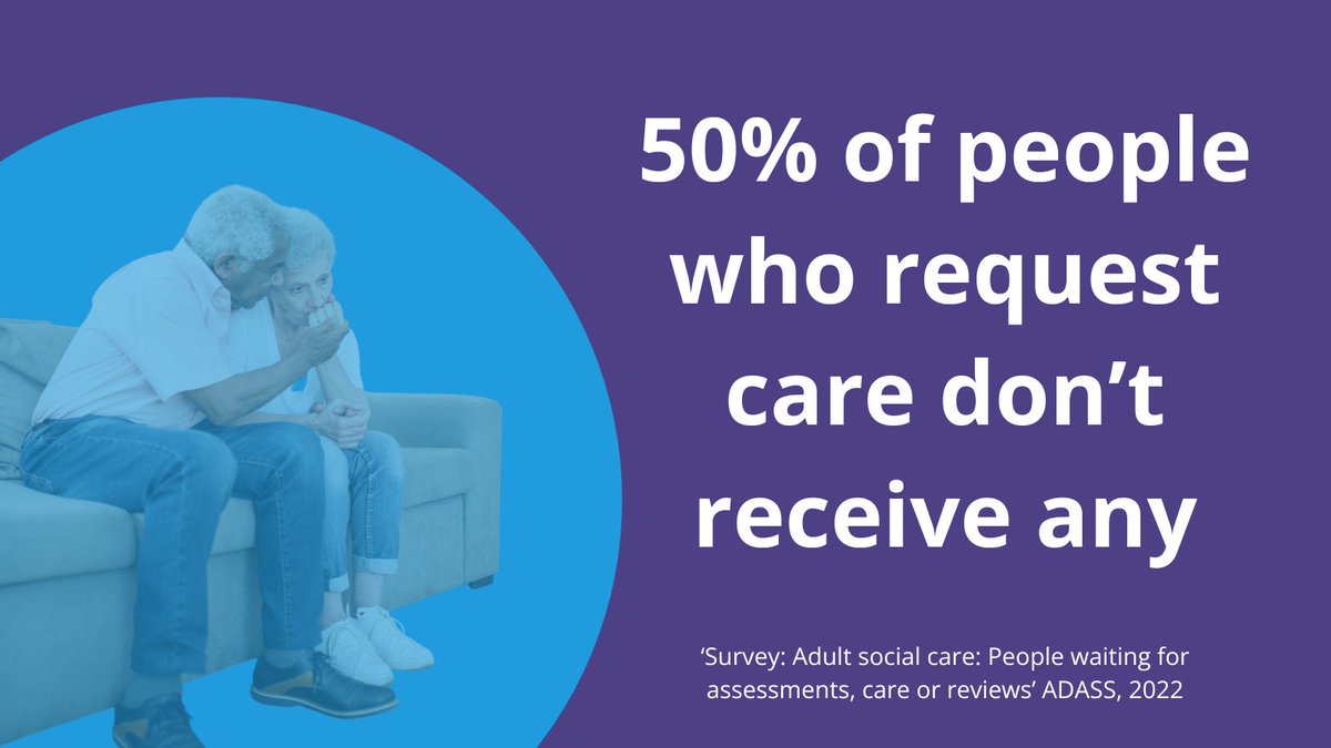 Whether you need help getting out of bed, staying active, seeing friends, or something different, a life without the right care and support can be debilitating. The future Government must act on this without delay.