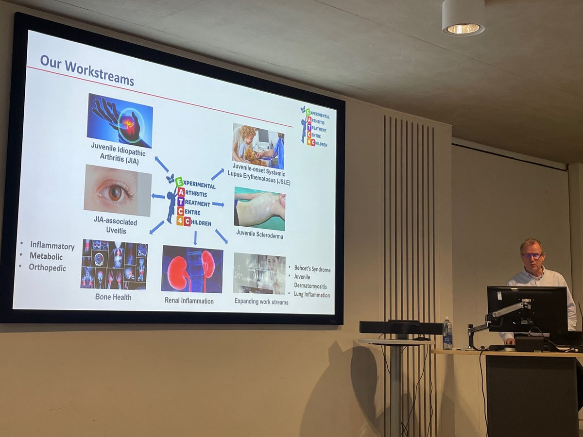 Alder Hey Child Health Showcase The phenomenal Professor Michael Beresford outlining the huge impact including >£42M income that has arisen since establishing the EATC4C @EATC4Children @AlderHeyRes