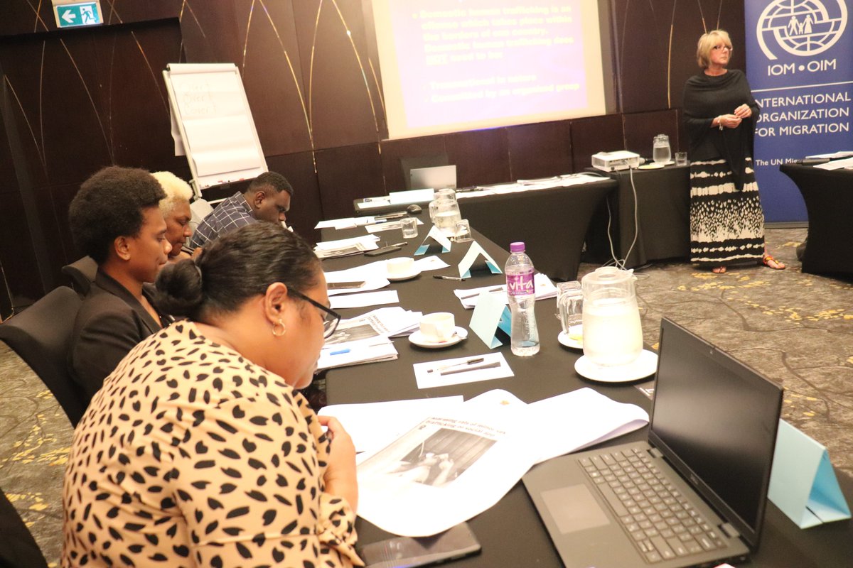 This week, IOM conducted further workshop training with PNG judicial agencies. The workshops are providing training in detection, investigation and prosecution of human trafficking activity in the country.