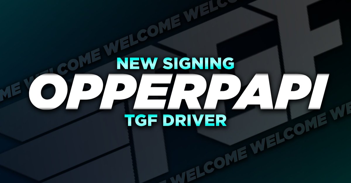 (This is not the announcement we were teasing)

But we have a new signing! 🔥🫣✍️

OpperPapi joins our team after a break from racing, which he took due to a technical issue. He has been working with us behind the scenes for the past month, but he is ready to return!

Welkom!! 👊