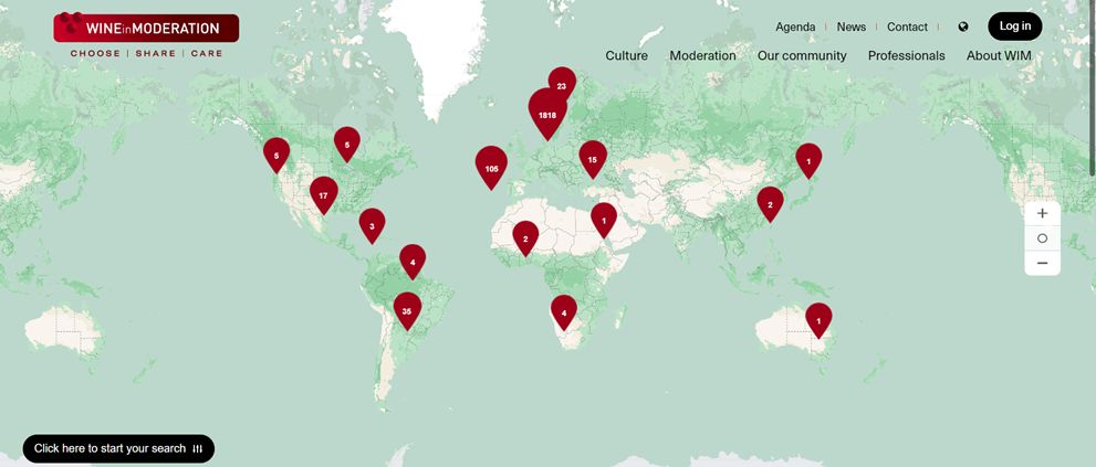 Join Wine in Moderation and save your spot on our community map! 🗺️ Take part in the social sustainability movement of the wine sector.