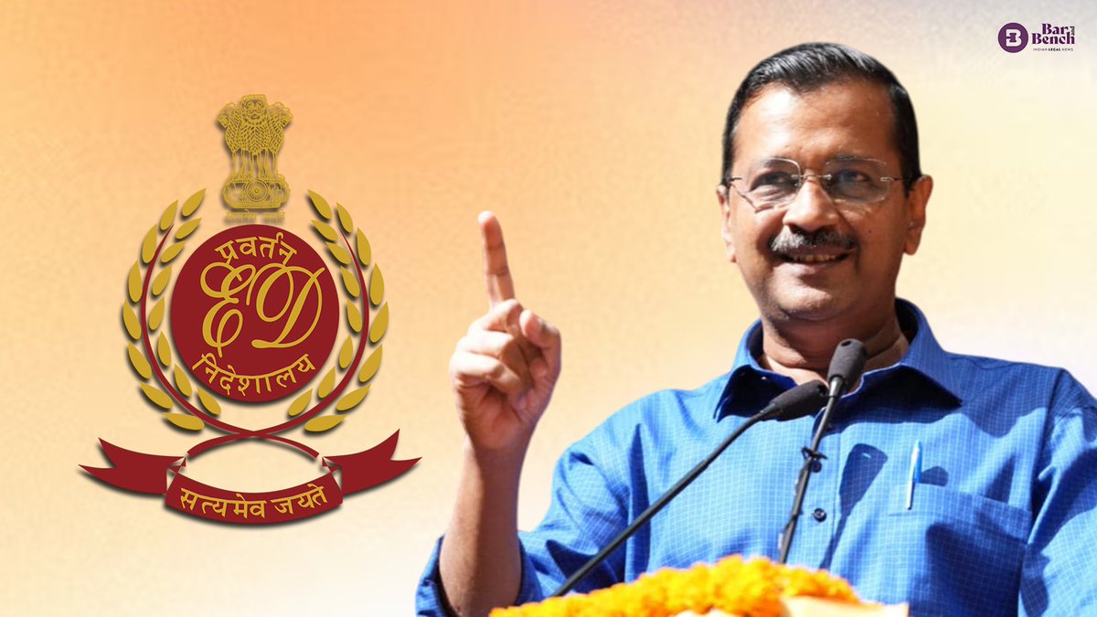 barandbench's tweet image. #Breaking 

Delhi Chief Minister Arvind Kejriwal's plea challenging his arrest by ED and subsequent remand will be heard on Wednesday at 10:30 AM by Justice Swarana Kanta Sharma.

#ArvindKejriwalArrested @dir_ed @AamAadmiParty @ArvindKejriwal #ExcisePolicyCase