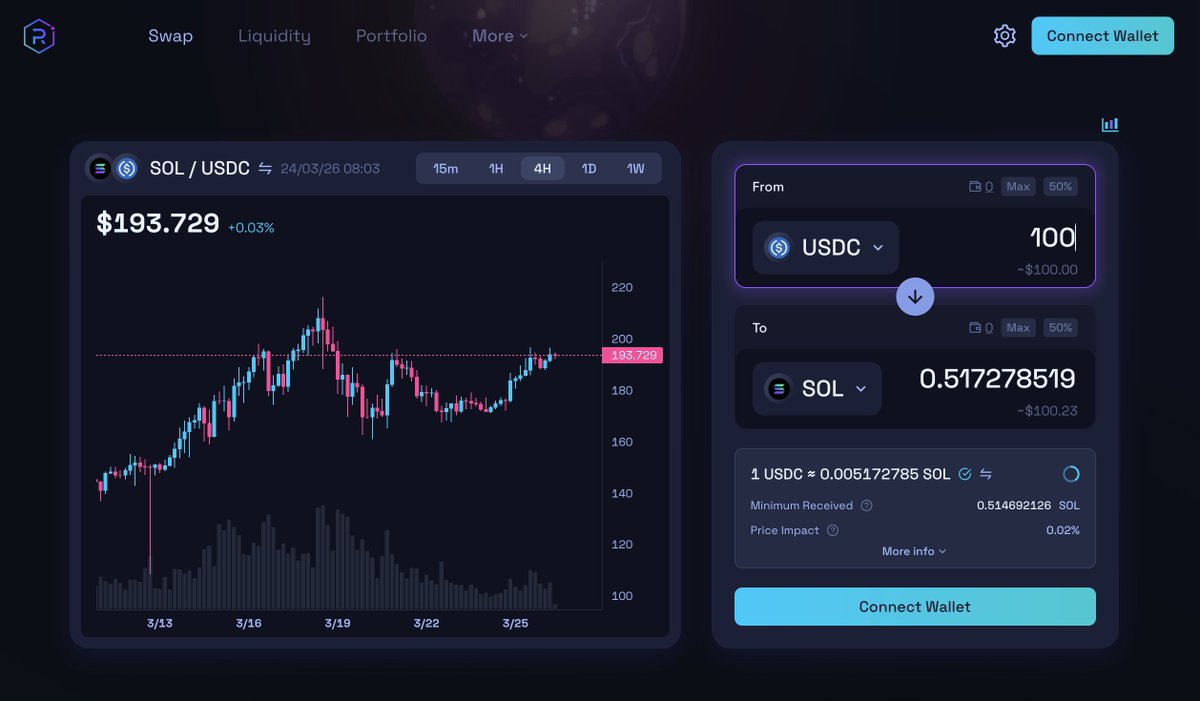 Gm RAYdiators☀️

It’s been a long wait, but the Raydium V3 UI is now in Beta!

Expect a fresh look, improved responsiveness, and a more reliable user experience overall.

Keep in mind updates are still ongoing - we wanted to get V3 Beta into user hands ASAP!

Info &amp; Beta link👇