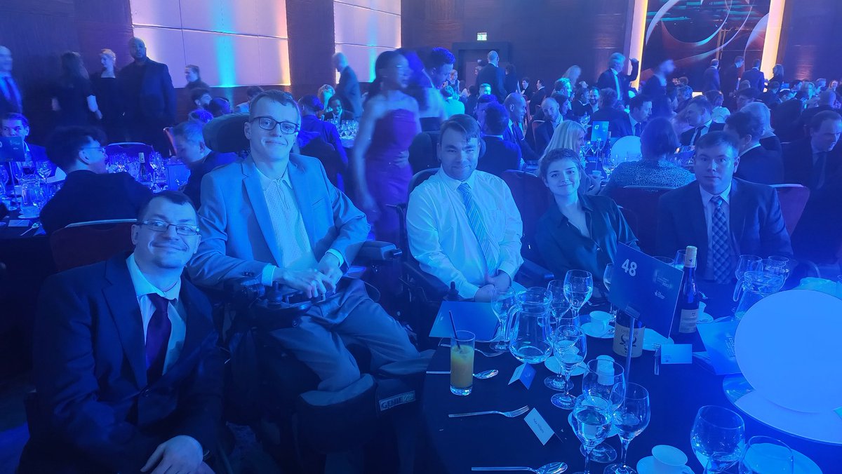 Great to be @SportSJA awards with @Gregg_Baxter6 @PeterLangton97 @EvieRAshton & Paul Jones as part of @TAGS_Sport 

Something @markchapman said resonated with us...

'Don't let anyone tell you, you can't do it.'