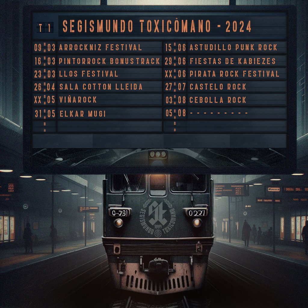 Actualizamos la lista de conciertos con la #SalaCotton de Lleida, @castelorock y @cebolla.rock 🔥