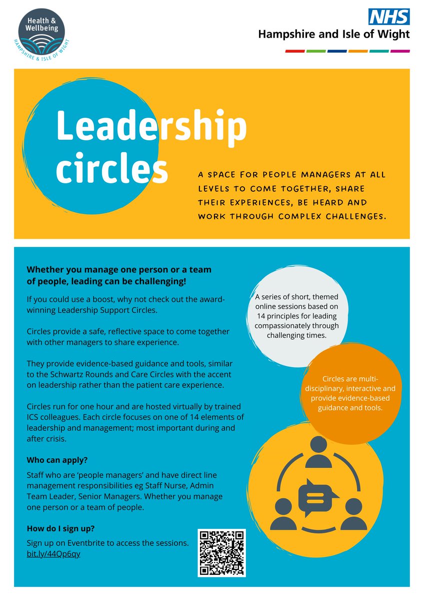 Join us tomorrow 11am-noon for Leadership Circles. This week's theme is agile hybrid leadership. Agility in decision making, rapid learning and responsiveness to change are key skills for agile leaders. This session is for all people managers. Sign up: eventbrite.co.uk/e/leadership-c…