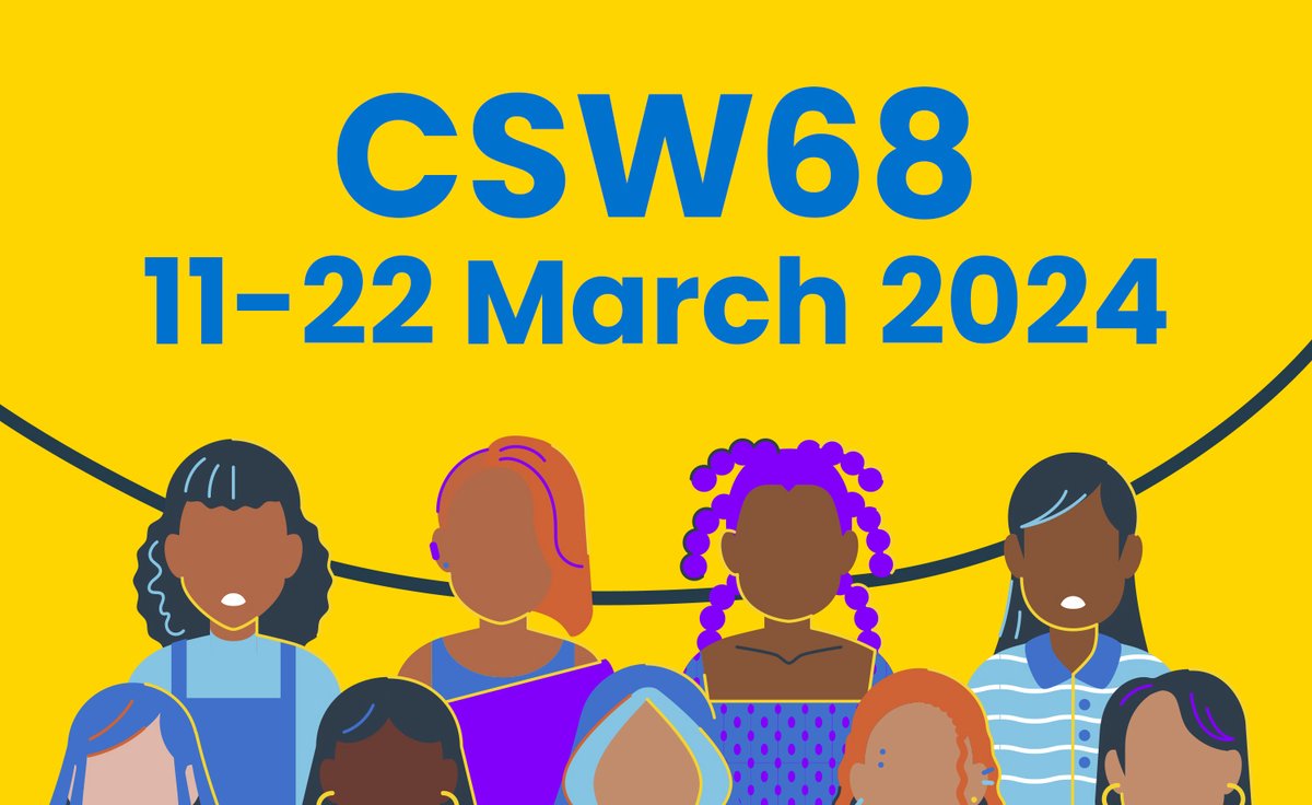 We’re excited by the strengthened commitment by governments at #CSW68 to include adolescent girls in gender-responsive financing. Supporting the full, equal and meaningful participation of young women in decision-making processes is critical in addressing poverty.