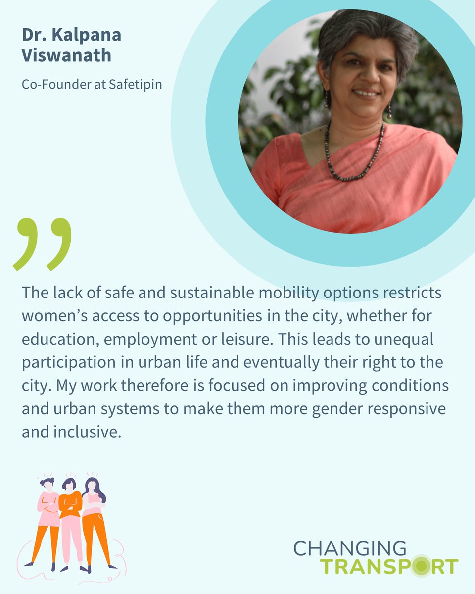 Meet @viswanathkv 🌟 bit.ly/4aqjrcL, an exceptional expert featured on the TUEWAS Women Experts Database! Working in transport, urbanism, water, energy, or climate in Asia? Register now to amplify women's voices together. 🩷👷🏽‍♀️ Join the movement ▶️ bit.ly/3OntiHY