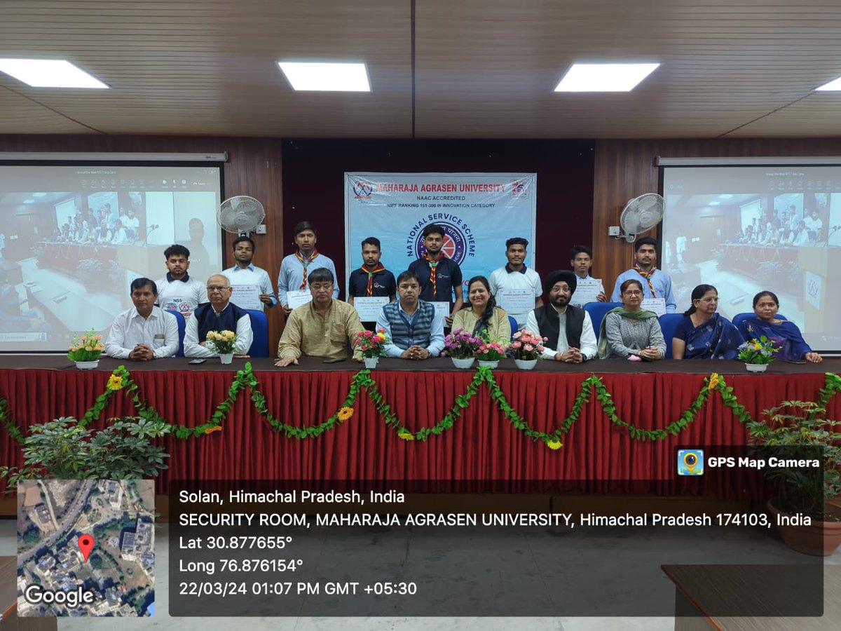 Maharaja Agrasen University tweet media